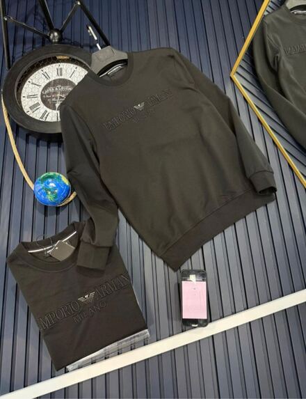 Emporio Armani Siyah Sweatshirt