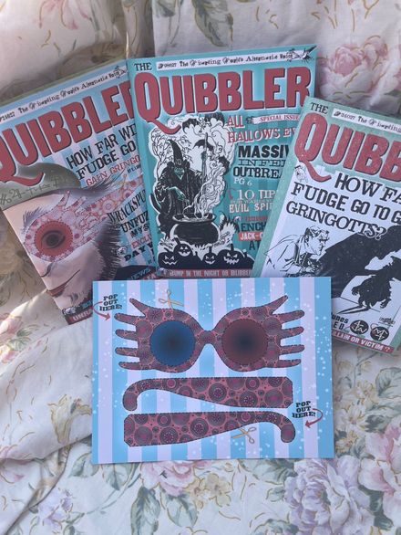 The Quibbler Dergileri ve Luna Gözlüğü