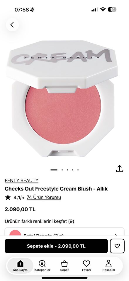 Fenty beauty allık