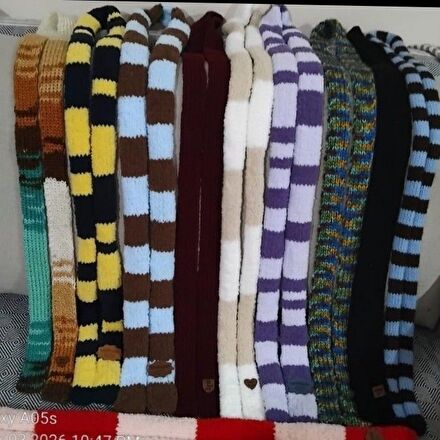 Skinny Scarf İnce Atkı