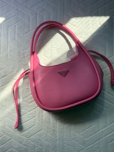 Prada Pembe Omuz Çantası