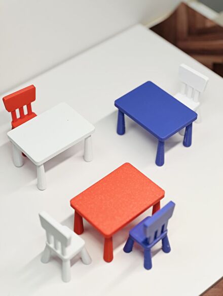 Mini Ikea Masa ve Sandalye Seti