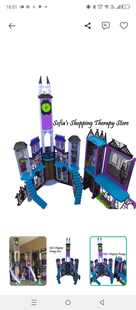 Monster High Okul Binası Oyun Seti
