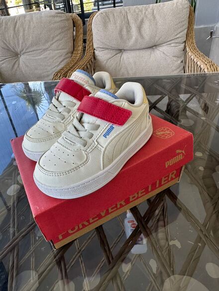 Puma Krem Spor Ayakkabı