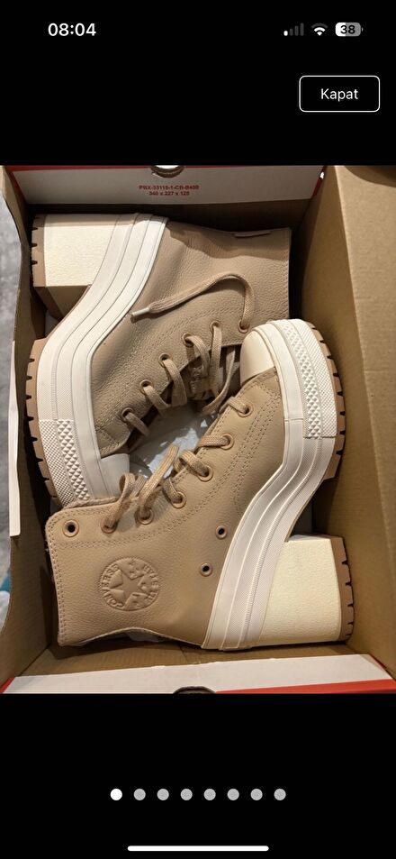 Converse Krem Sneaker