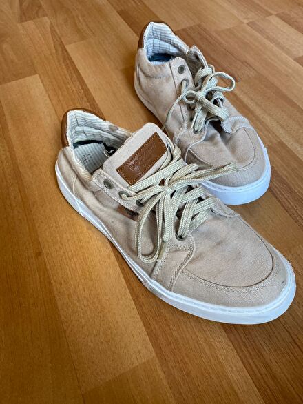 Dockers Bej Kanvas Sneaker