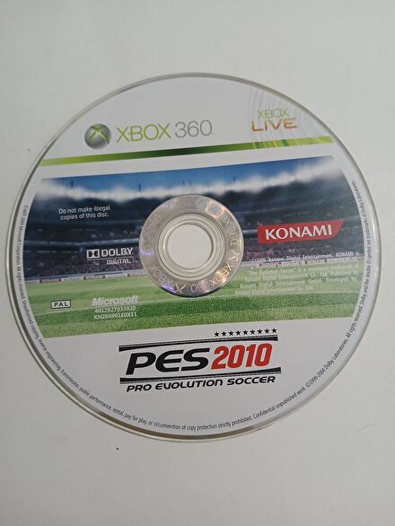 PES 2010 Xbox 360 Oyun