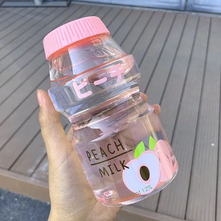 ✨🍑Korean Peach Milk Geniş Ağız Şişe🍑✨