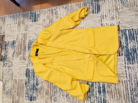 Sarı Zara blazer ceket