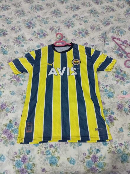 Fenerbahçe Puma Sarı Çizgili Forma