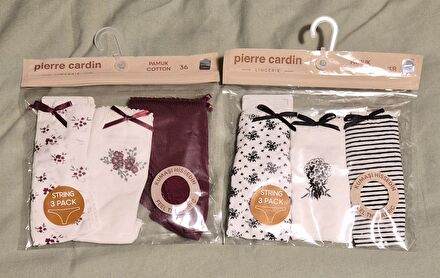 Pierre Cardin Sıfır Kutu 6lı Külot Set
