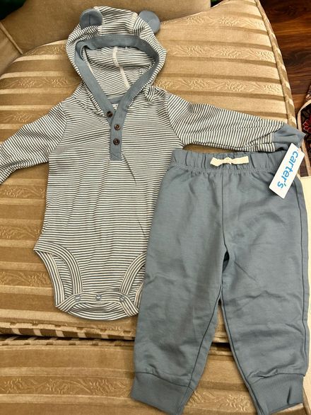 Carter's Çizgili Bebek Takımı
