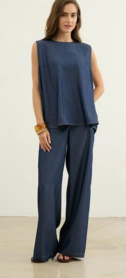 🔔ZARA AKER MUADİLİ DENIM TAKIM ELBISE