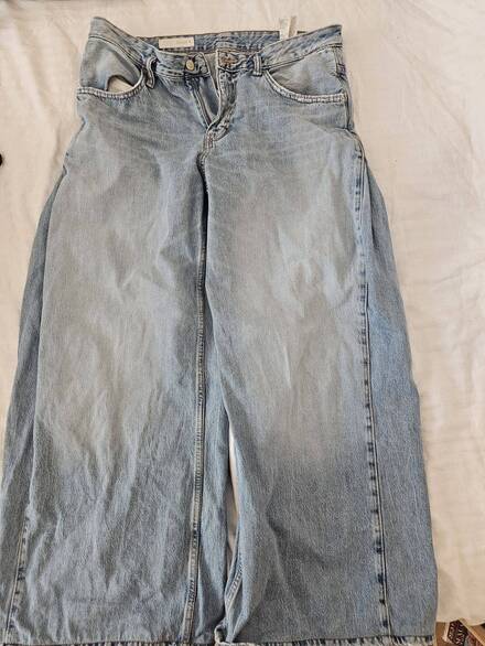 Zara Mavi Baggy Jean