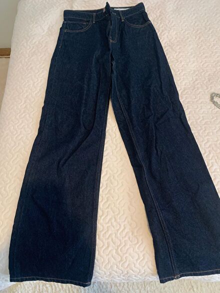 Mavi Bol Paça Jean Pantolon