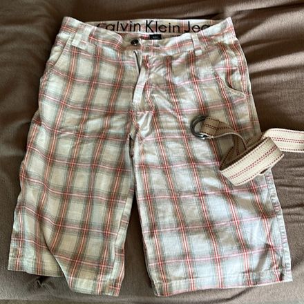 Calvin Klein Jean Ekoseli Şort