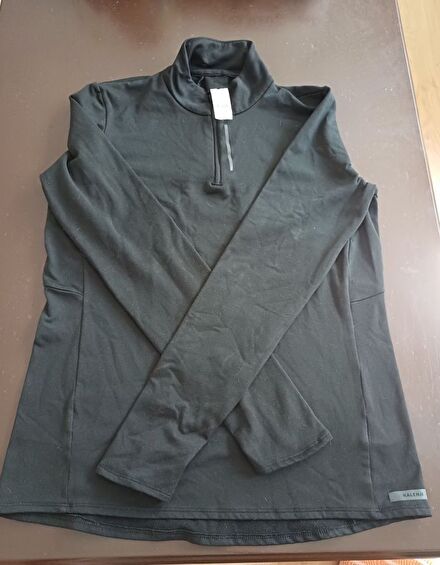 Siyah Kalenji Spor Sweatshirt
