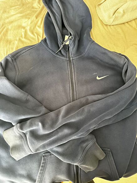 Nike Fermuarlı Kapüşonlu Sweatshirt