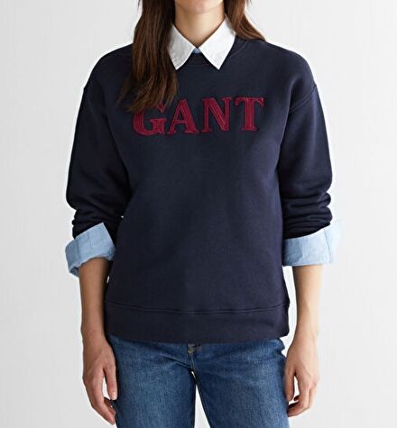 Gant Lacivert Sweatshirt
