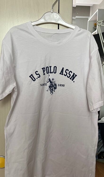 US Polo Assn Beyaz T-Shirt