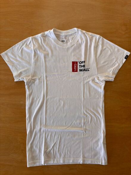Vans Off The Wall Beyaz T-shirt