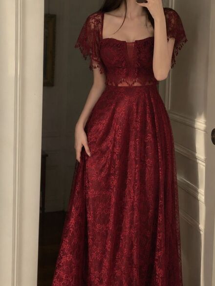 vintage mezuniyeti elbisesi