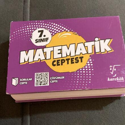 7. Sınıf Matematik Ceptest Kitabı