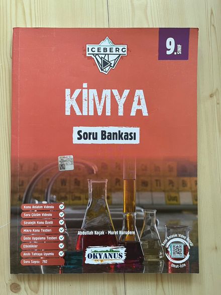 9. Sınıf Kimya Soru Bankası Okyanus