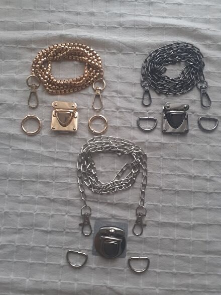 3'lü Metal Çanta Seti (SET FIYATI)