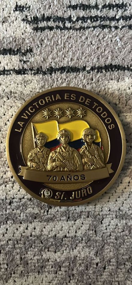 Kolombiya madalyon 🇨🇴
