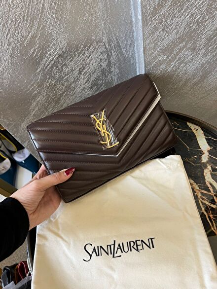 Saint Laurent Kahverengi Çanta