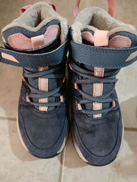 Lacivert Pembe Çocuk Kar Botu