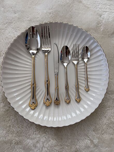 12 kişilik 72 parça çatal bıcak takım🍴