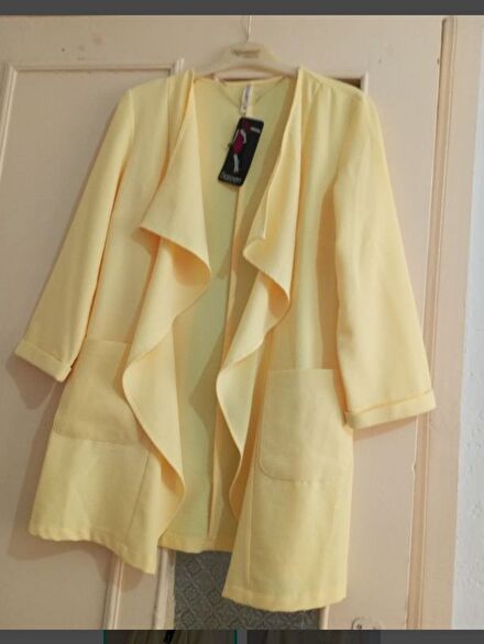 Sarı Blazer Ceket