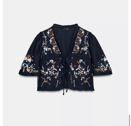 Zara Nakışlı Ceket