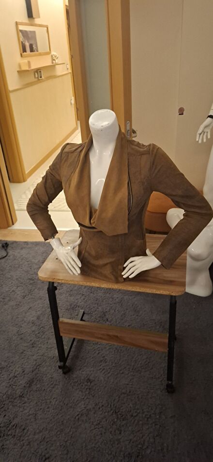 350 TL Zara S-M UYUMLU Kahverengi Ceket