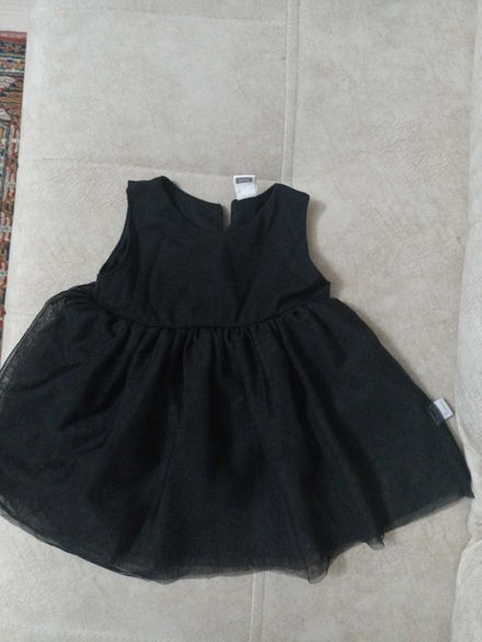 LCW Baby Siyah Tüllü Elbise 🎀