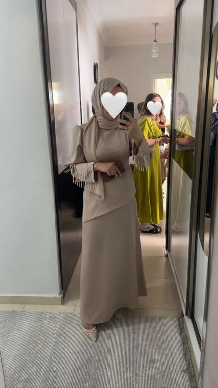Detaylı Tesettür Elbise