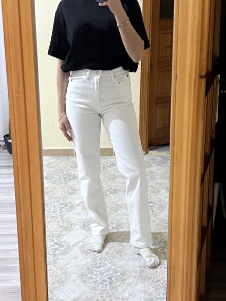 Tommy hılfıger beyaz jean