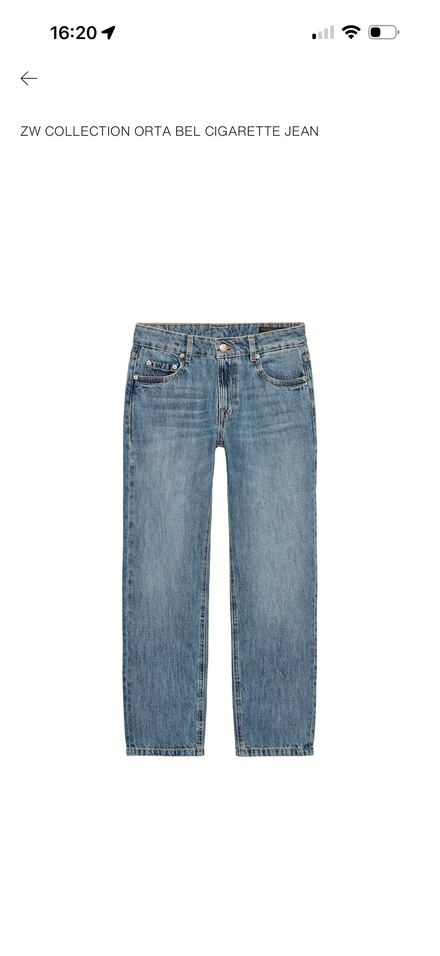 Zw collection Orta Bel cigaratte jean