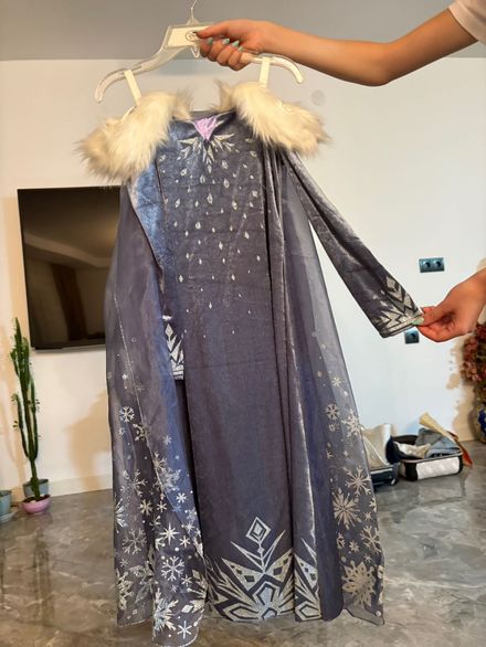 Elsa kostümü 9-10 yaş