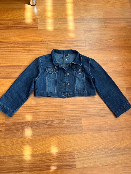 CROP Denim Ceket