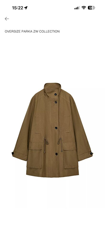 Zara Haki Parka