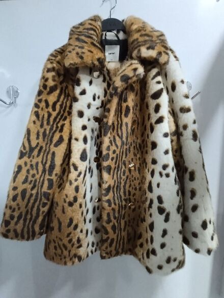 Koton Peluş Leopar Desenli