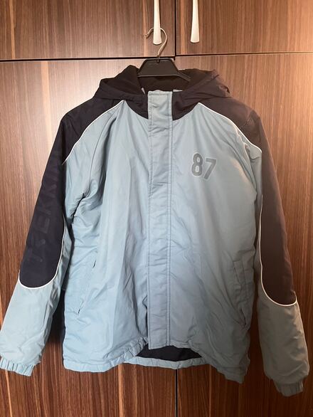 Mavi 87 Fermuarlı Mont