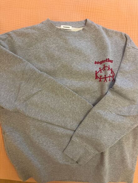 Sandro Unisex Sweatshirt Medium
