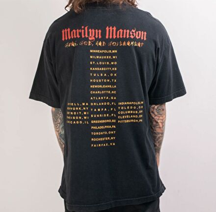 MARILYN MANSON 2000 Hollywood Tour Shirt