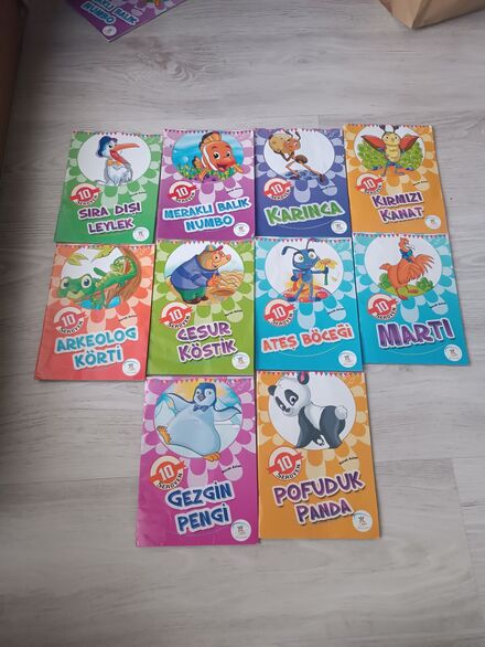 Renk Yayınları 10 Kitap 10 Serüven Seris
