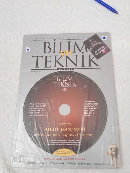 Bilim ve Teknik Dergisi ve DVD Seti