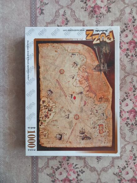 1000 Parça Piri Reis Haritası Puzzle